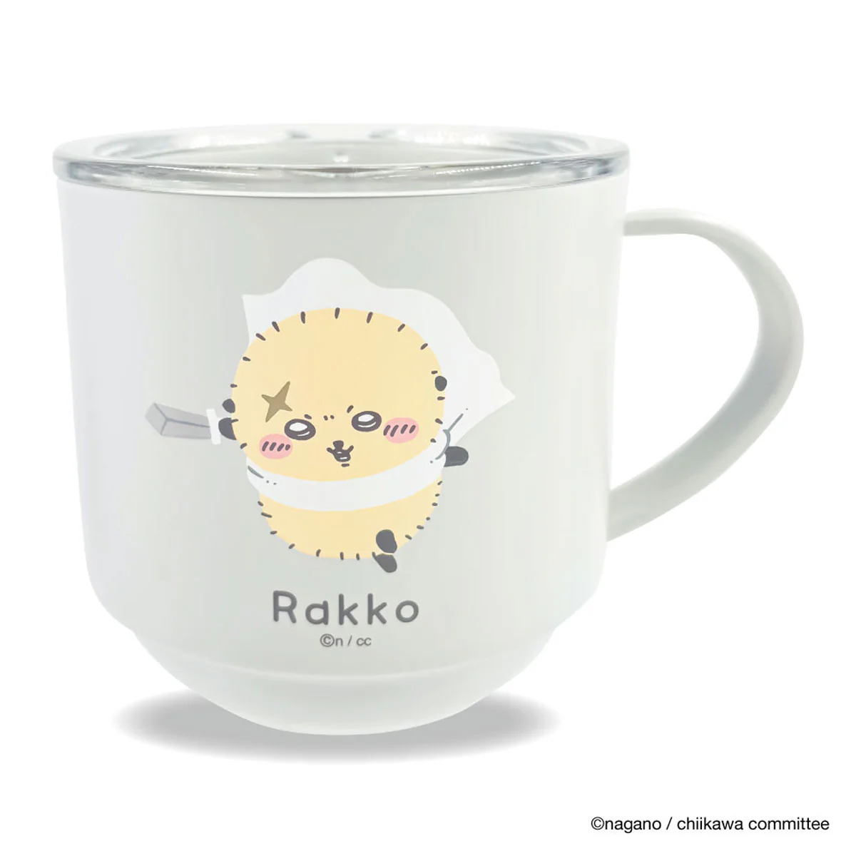 ちいかわ スタッキング蓋つきステンレスマグ（ラッコ） - Image 4