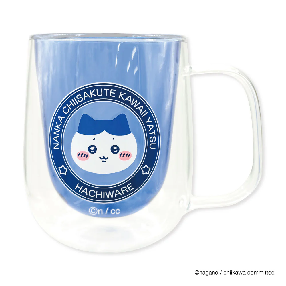 ちいかわ ダブルウォールグラス（ハチワレ） - Image 4