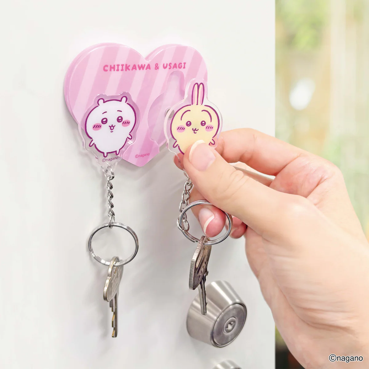 ちいかわ ただいまキーホルダー（ちいかわ＆うさぎ） - Image 4