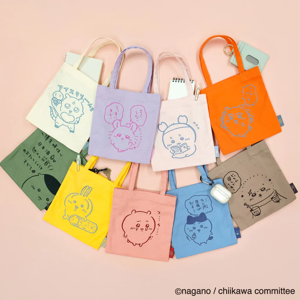 ちいかわ 刺繍ミニトート(モモンガ) - Image 4
