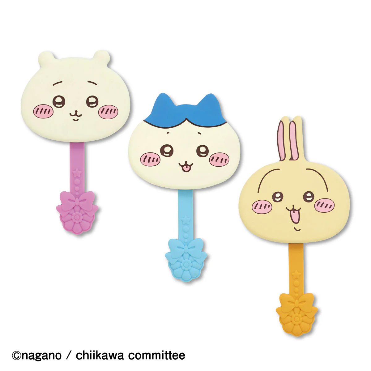 ちいかわ ロリポップチョコハンドミラー（ハチワレ） - Image 3